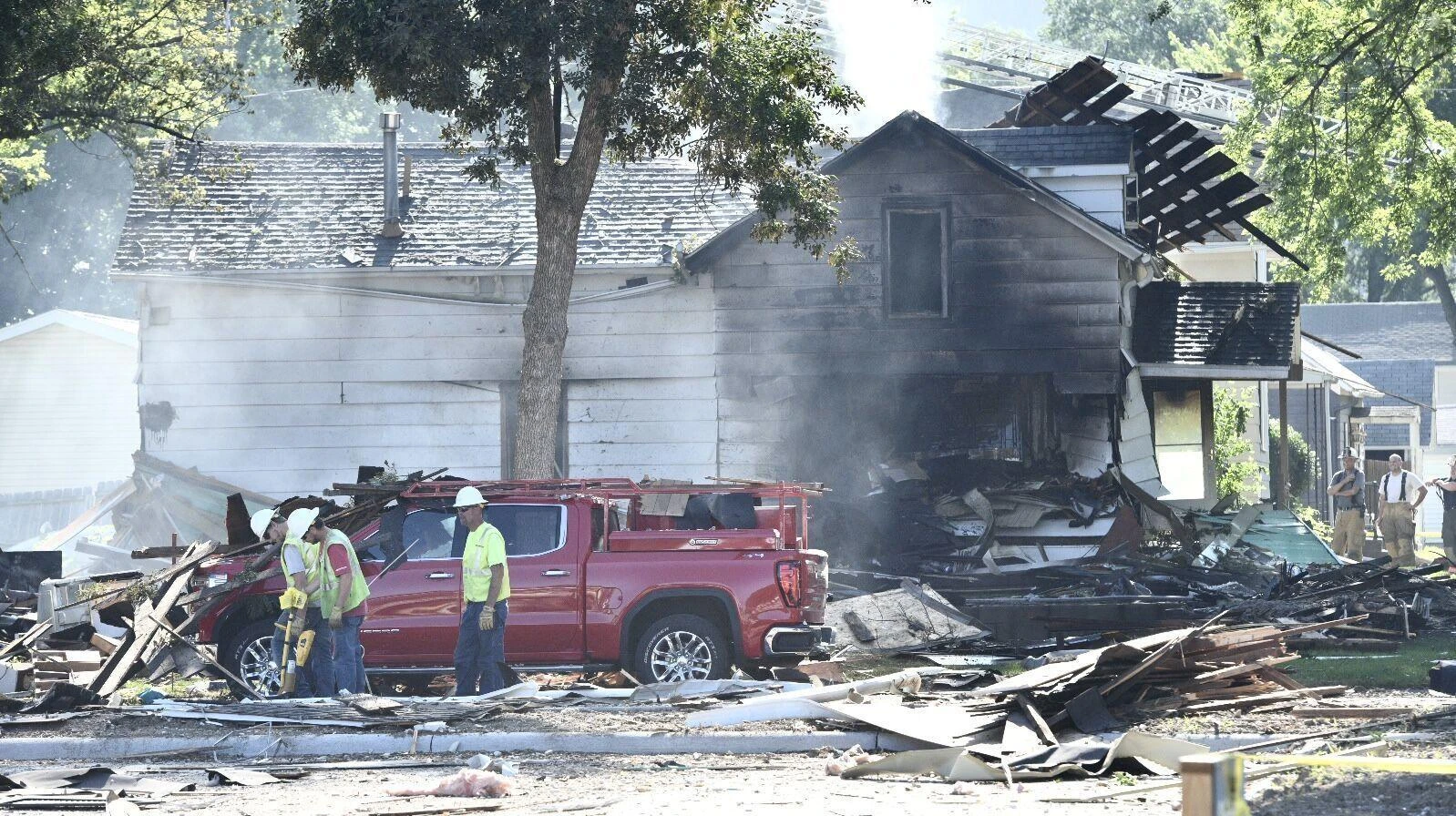 House explosion in Le Mars 2