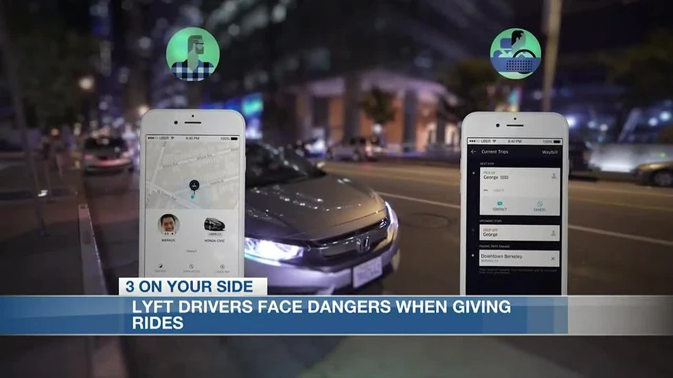 Lyft drivers face danger and even gunfire when taking rides
