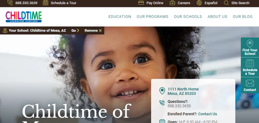 Safe child care in Mesa
